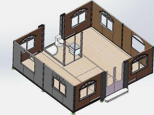 Minicasa Deluxe en contenedor móvil (5,8 x 6,1 metros) – 2023 - Imagen 9
