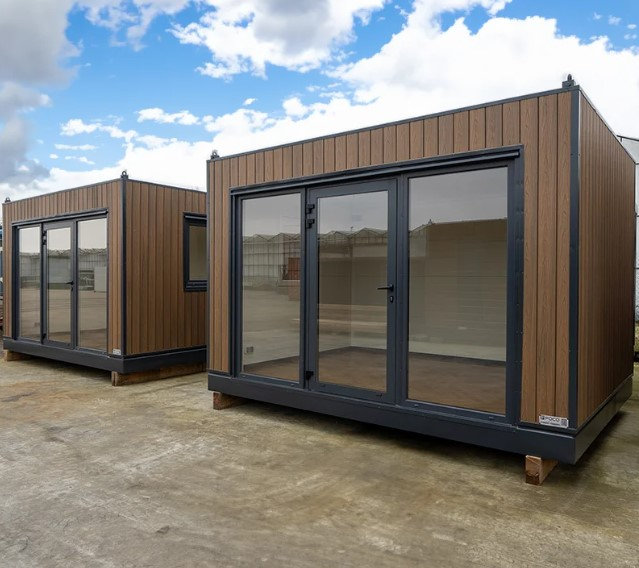 Contenedor de oficina modelo Berlín de 4x3 metros - Imagen 12