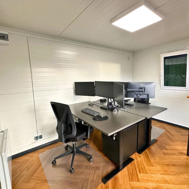 Contenedor de oficina modelo Berlín de 4x3 metros - Imagen 8