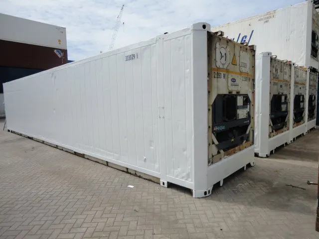 Contenedor Frigorífico Marítimo Usado de 40 Pies HC – Gran Capacidad y Temperatura Controlada - Imagen 2