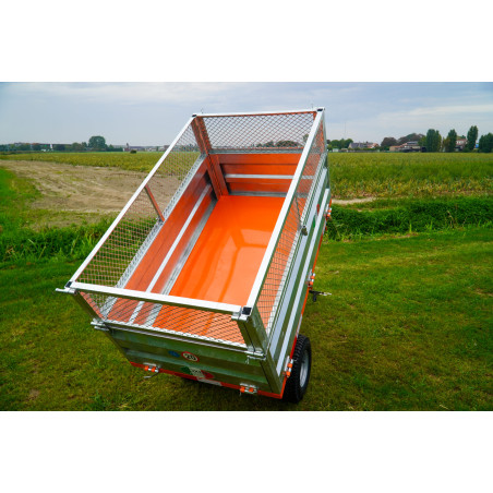 Remolque basculante Boxer HT12 – Hidráulico, 150×90 cm, laterales plegables - Imagen 10