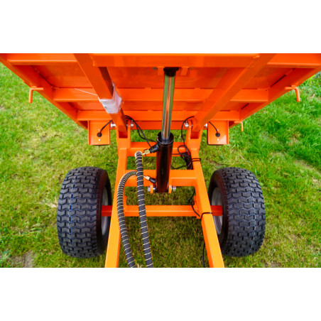 Remolque basculante Boxer HT12 – Hidráulico, 150×90 cm, laterales plegables - Imagen 15