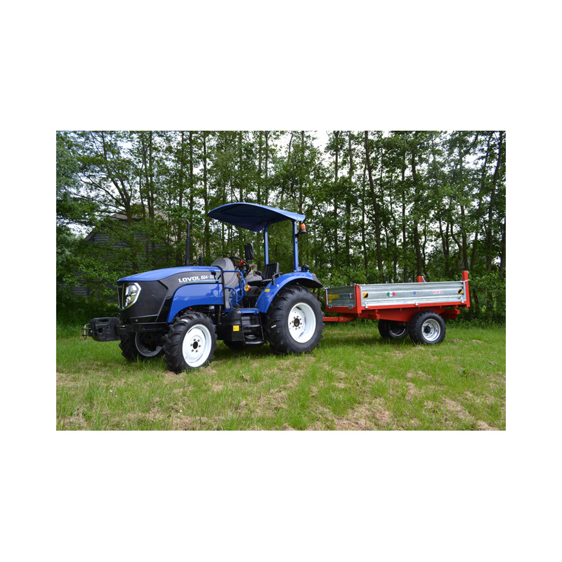 Remolque agrícola basculante triple BOXER HT 30 o 30-3Z – 3T, basculante hidráulico - Imagen 4
