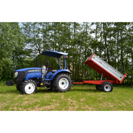 Remolque agrícola basculante triple BOXER HT 30 o 30-3Z – 3T, basculante hidráulico - Imagen 8