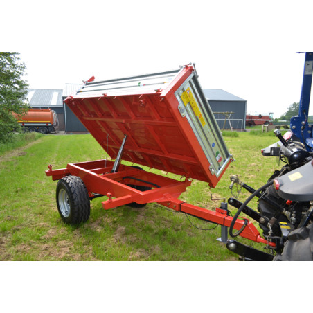 Remolque agrícola basculante triple BOXER HT 30 o 30-3Z – 3T, basculante hidráulico - Imagen 9