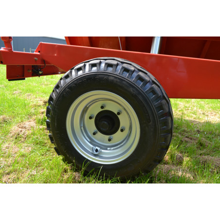 Remolque agrícola basculante triple BOXER HT 30 o 30-3Z – 3T, basculante hidráulico - Imagen 3