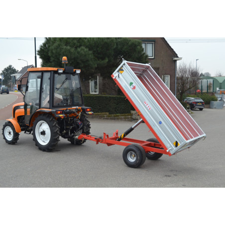 Remolque agrícola basculante para tractor compacto – Modelos HT15, HT25 - Imagen 4