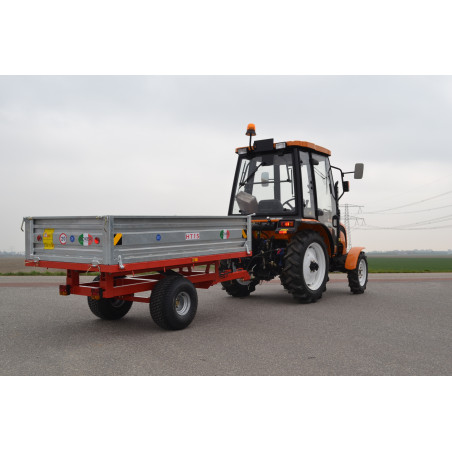 Remolque agrícola basculante para tractor compacto – Modelos HT15, HT25 - Imagen 6