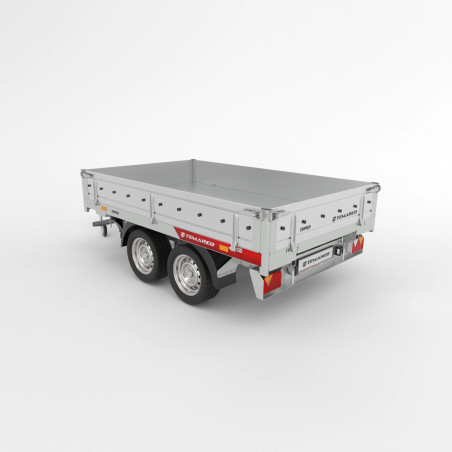 Remolque basculante Temared TIPPER 2515/2 CS – 2T – Chasis de acero - Imagen 3
