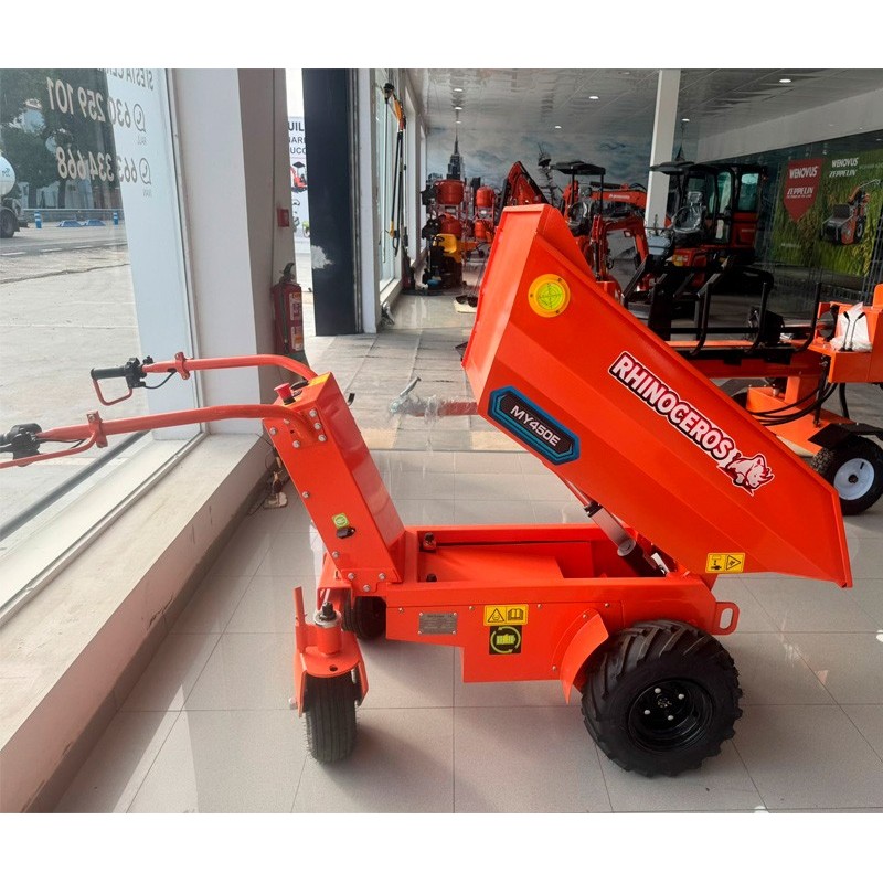 Minidumper eléctrico Zeppelin Rhinoceros MY450E 400 Kg - Imagen 2