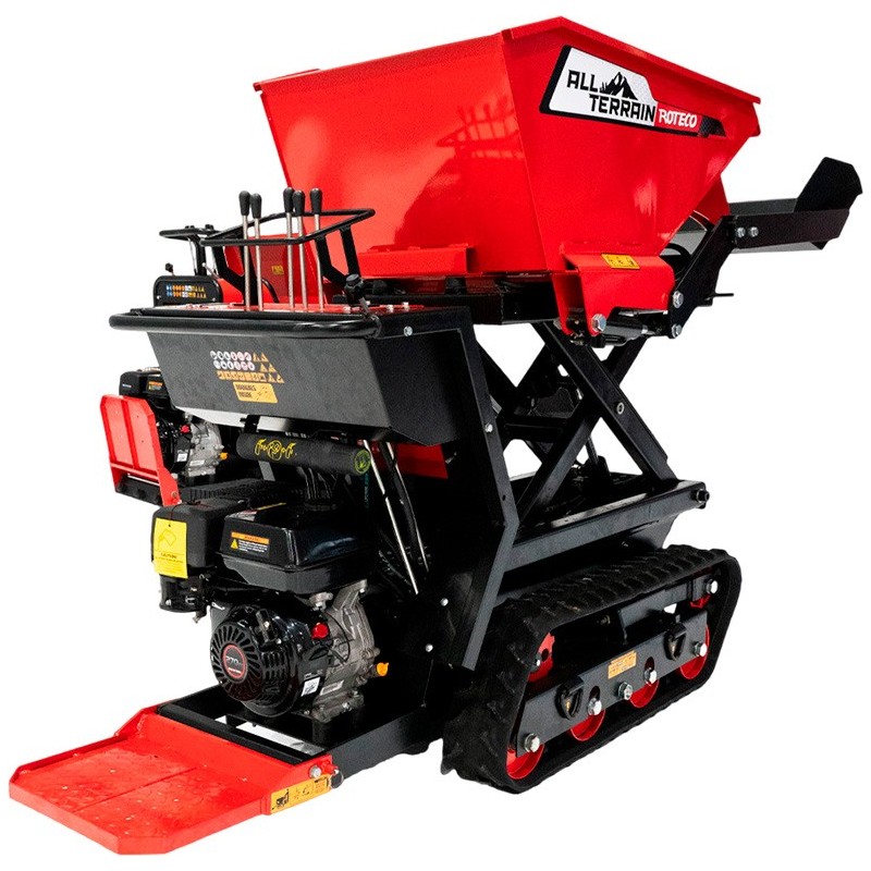 Mini dumper de descarga alta con pala Roteco Dumper PB HIGH - Imagen 3