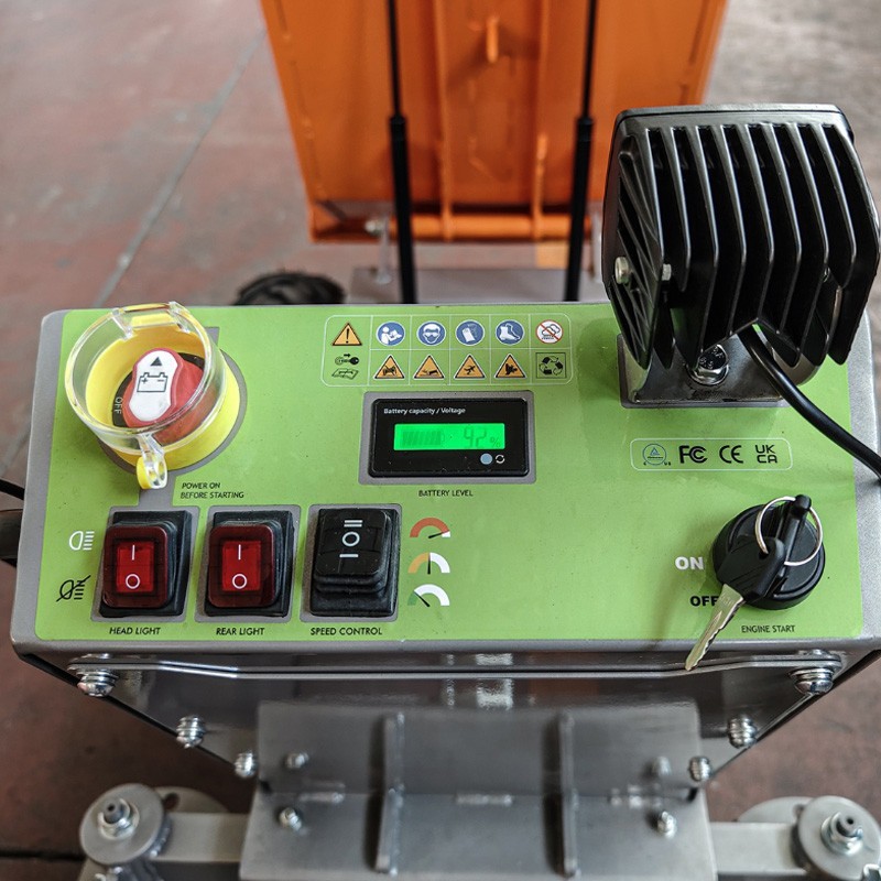 Mini dumper electrico Deleks XE500E - Imagen 6